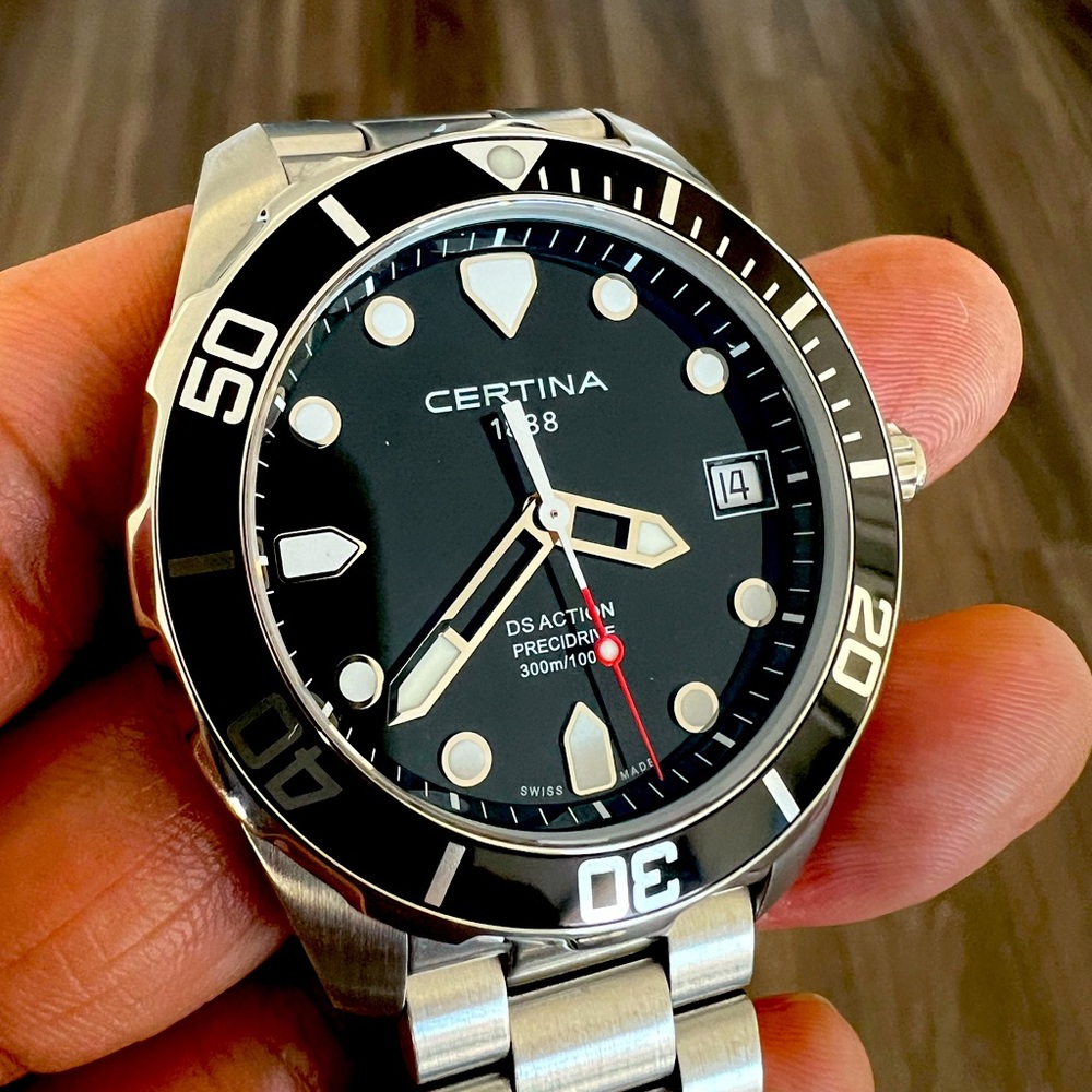 Certina DS Diver Stainless Steel Quartz Watch